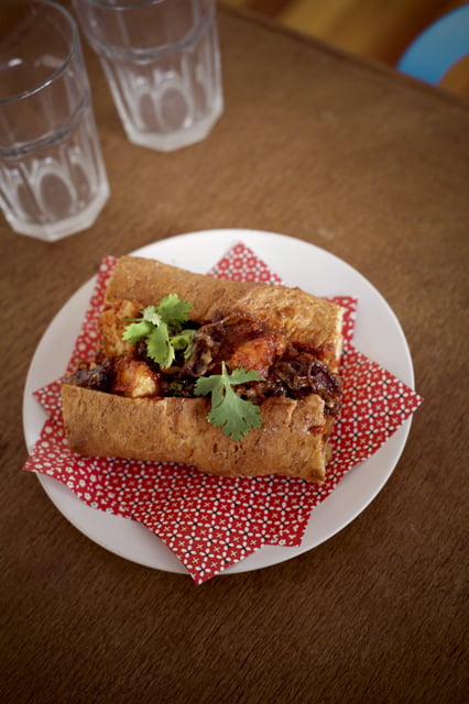 Vegan Crispy Drunken Chicken Sandwich is a delicious sandwich!