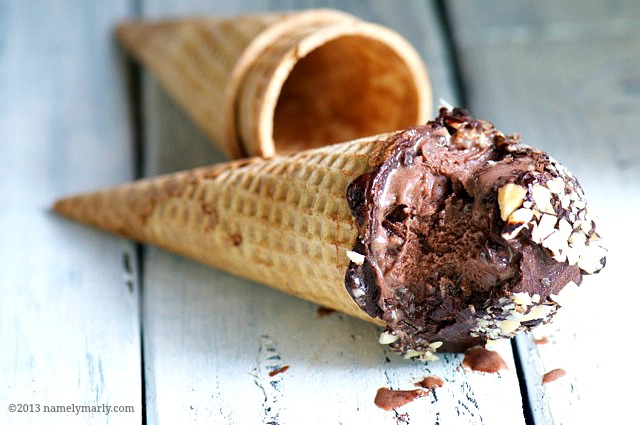 Vegan Chocolate Drumsticks