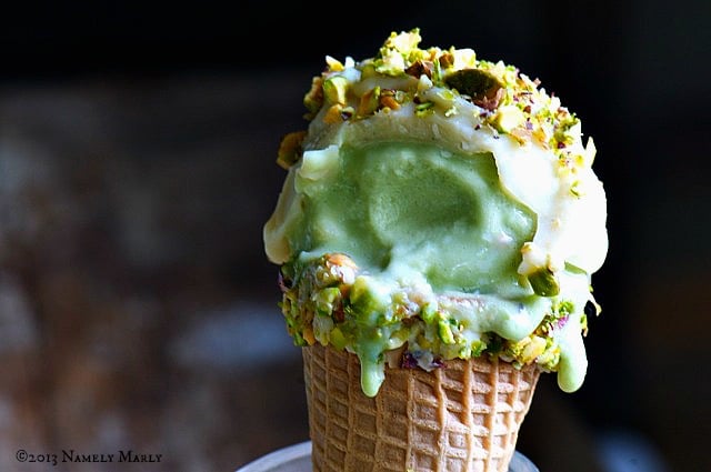 Green Tea Vegan Ice Cream Drumsticks