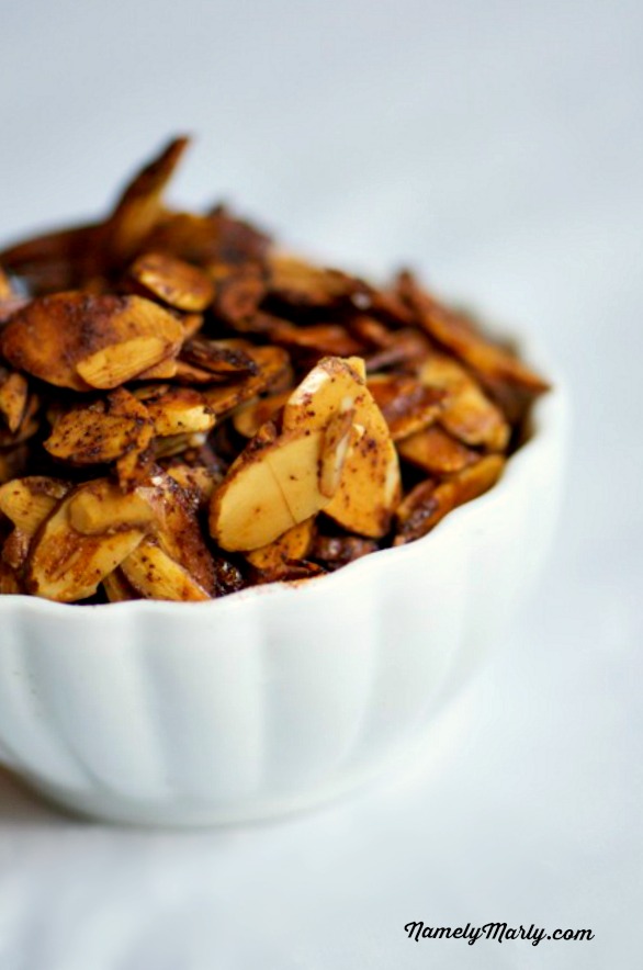 Sweet and Salty Bacon Flavored Almonds