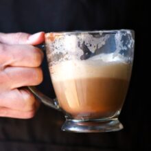 Tea Infused Hot Chocolate