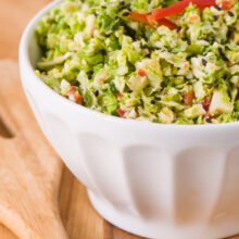 Brussels Sprouts Slaw