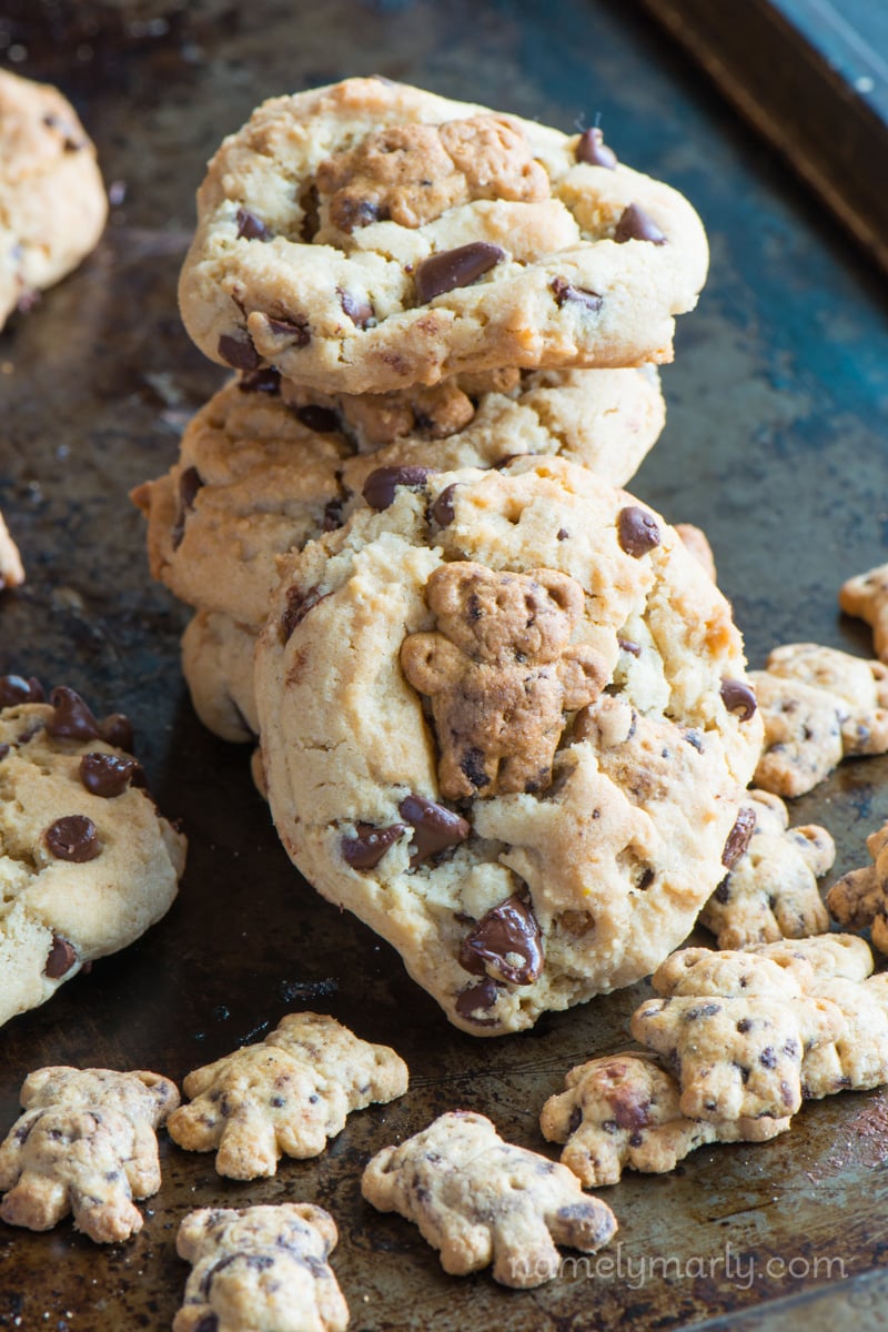 Teddy Graham Chocolate Chip Cookies