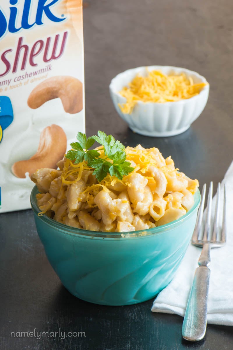 Vegan One-Pot Mac and Cheese recipe is delicious and creamy!