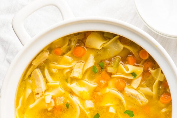 Easy Vegan Chicken Noodle Soup