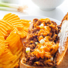 Vegan Chopped Cheese Sandwich