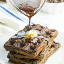 Vegan Chocolate Waffles