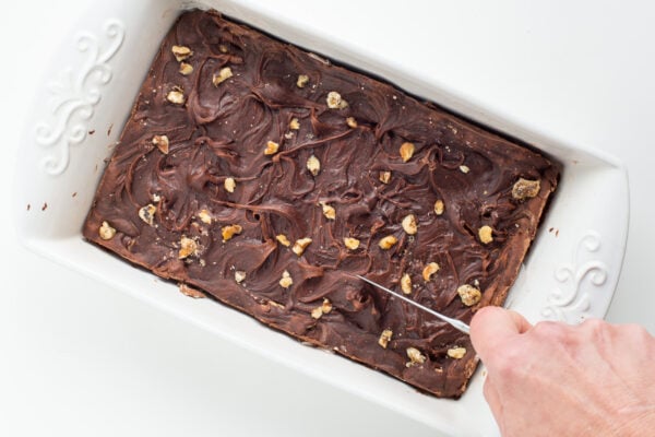 Easy Vegan Chocolate Fudge