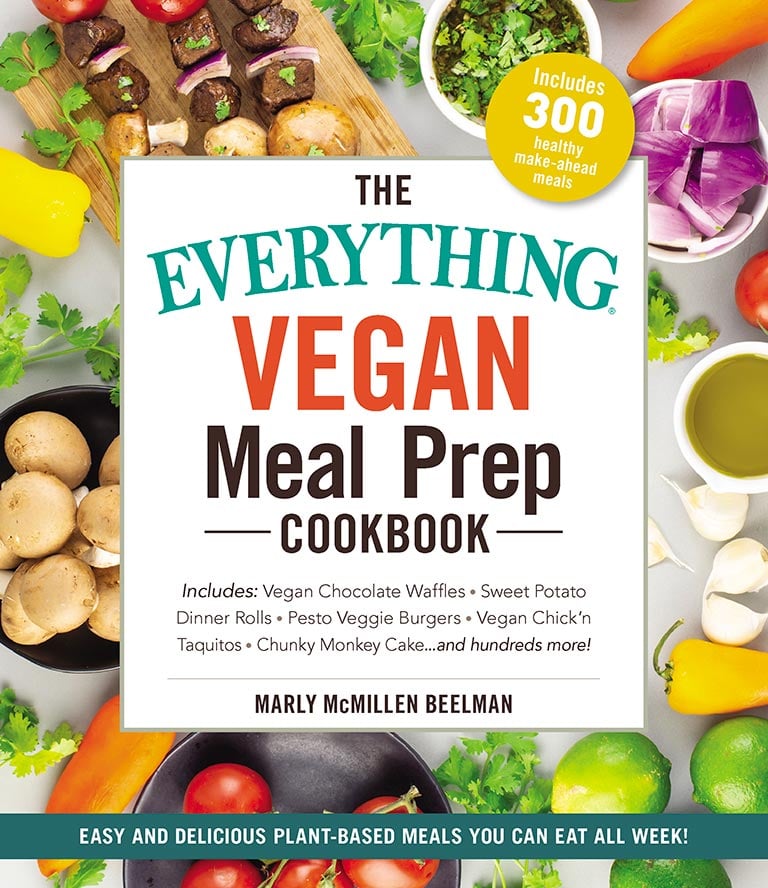 Cover of the Everything Vegan Meal Prep Cookbook