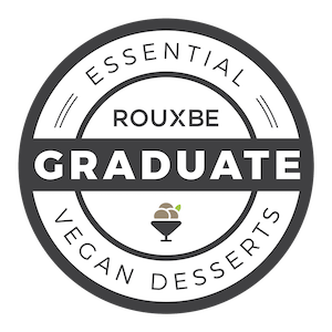 Rouxbe Vegan Desserts Graduate badge